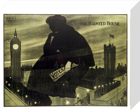 The haunted house votes for women 20th century