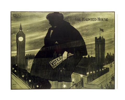 The haunted house votes for women 20th century