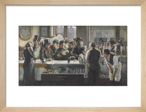 Behind the bar 1882