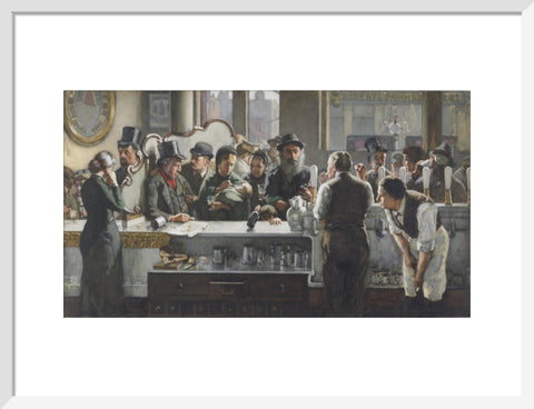 Behind the bar 1882