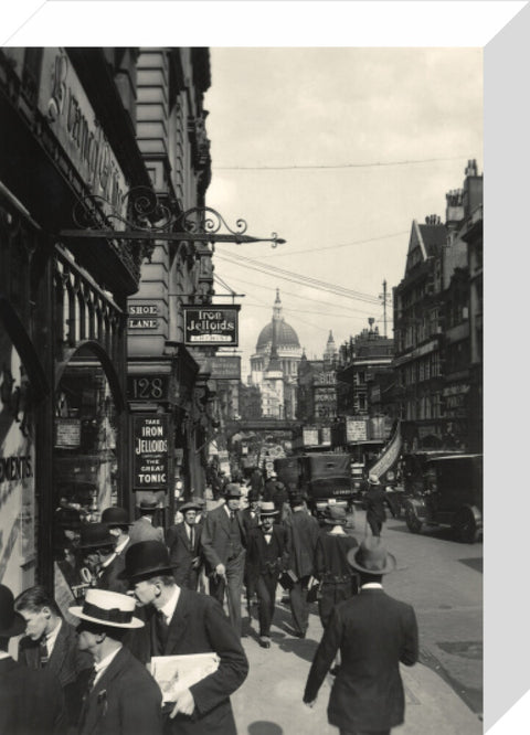 Fleet Street looking East 20th century