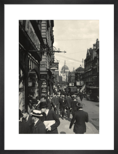 Fleet Street looking East 20th century