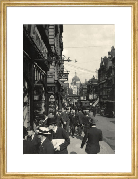 Fleet Street looking East 20th century