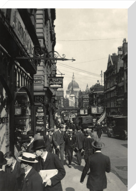 Fleet Street looking East 20th century