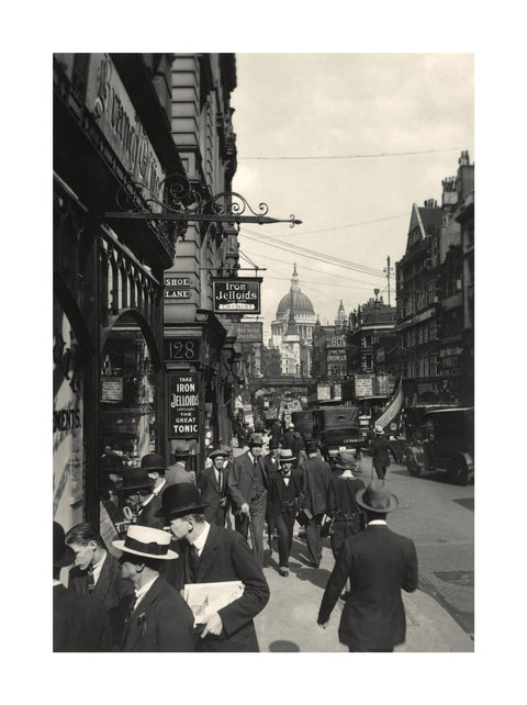 Fleet Street looking East 20th century