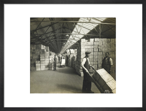 Storage at the Tilbury Docks: 1919