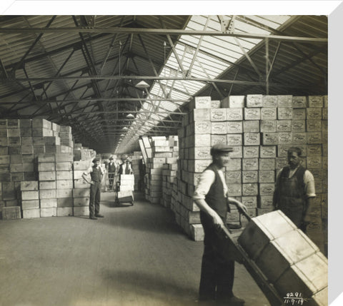 Storage at the Tilbury Docks 1919