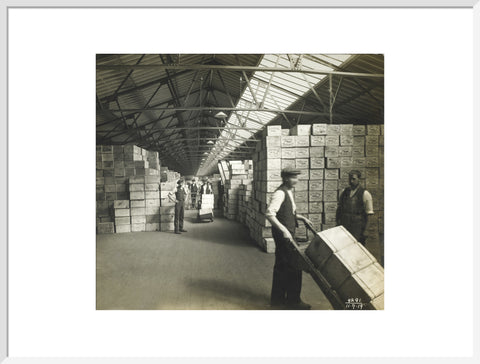 Storage at the Tilbury Docks: 1919