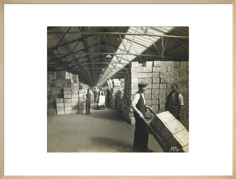 Storage at the Tilbury Docks: 1919
