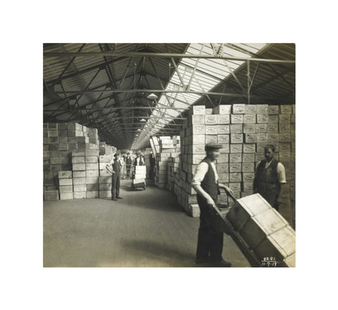 Storage at the Tilbury Docks 1919