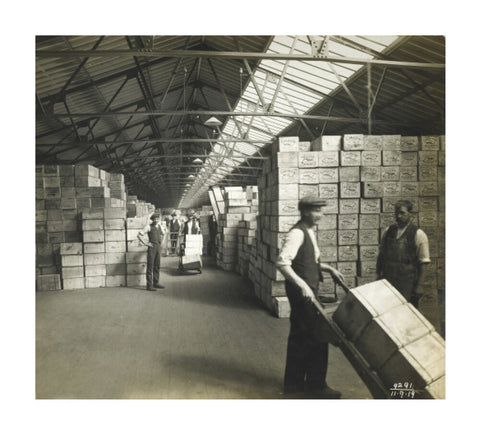 Storage at the Tilbury Docks 1919