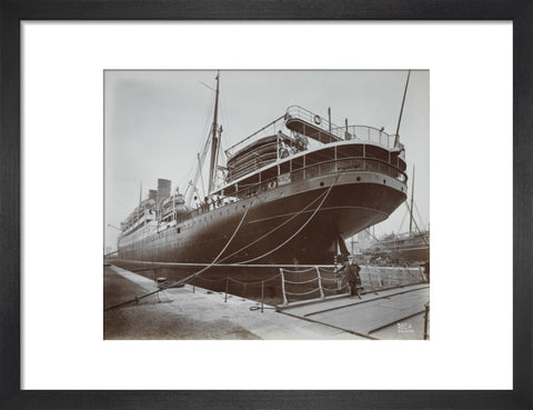 Cunard's SS Alaunia Royal Albert Dock 20th century