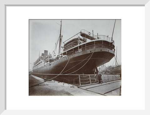 Cunard's SS Alaunia Royal Albert Dock 20th century