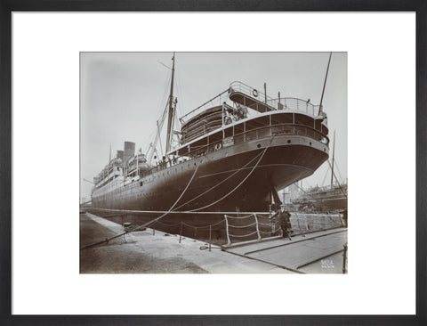 Cunard's SS Alaunia Royal Albert Dock 20th century