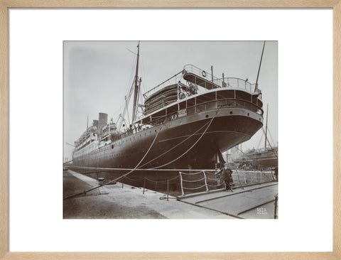 Cunard's SS Alaunia Royal Albert Dock 20th century