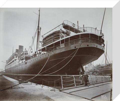 Cunard's SS Alaunia Royal Albert Dock 20th century