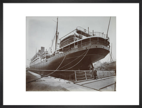 Cunard's SS Alaunia Royal Albert Dock 20th century