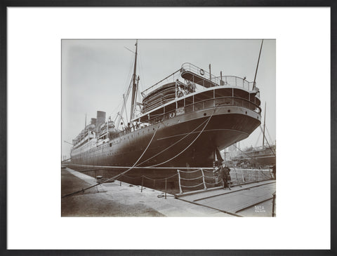 Cunard's SS Alaunia Royal Albert Dock 20th century