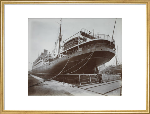 Cunard's SS Alaunia Royal Albert Dock 20th century