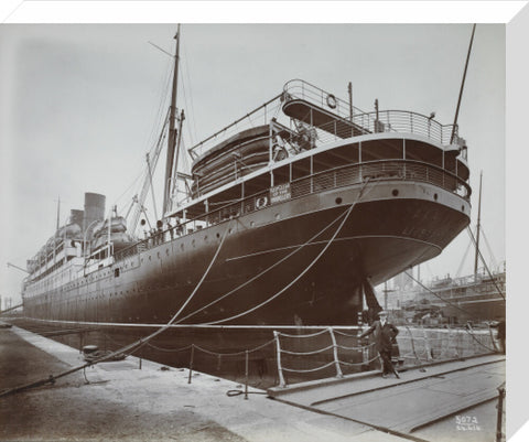 Cunard's SS Alaunia Royal Albert Dock 20th century