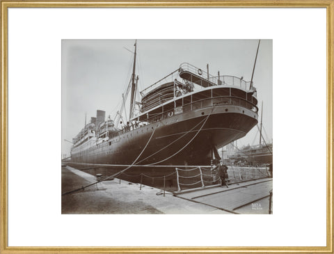 Cunard's SS Alaunia Royal Albert Dock 20th century