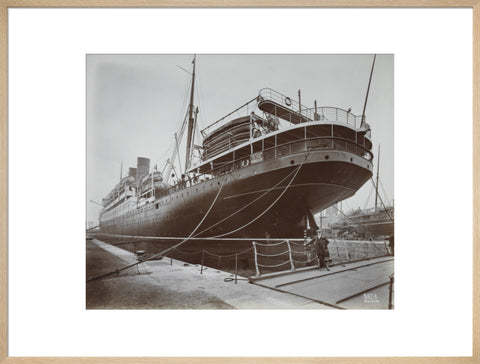 Cunard's SS Alaunia Royal Albert Dock 20th century