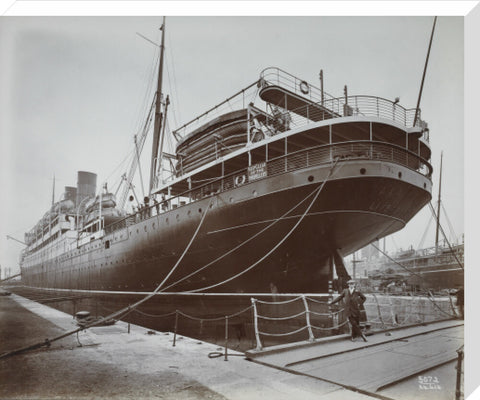 Cunard's SS Alaunia Royal Albert Dock 20th century