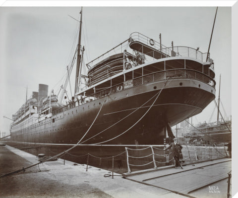 Cunard's SS Alaunia Royal Albert Dock 20th century