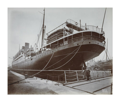 Cunard's SS Alaunia Royal Albert Dock 20th century