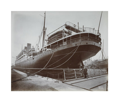 Cunard's SS Alaunia Royal Albert Dock 20th century