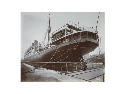 Cunard's SS Alaunia Royal Albert Dock 20th century