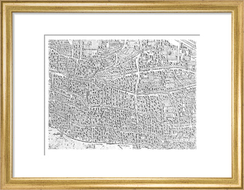 City map image made from the Copperplate Map 1559