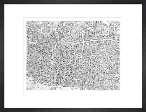 City map image made from the Copperplate Map 1559