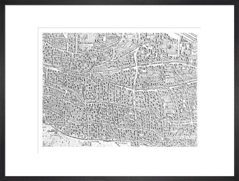 City map image made from the Copperplate Map 1559