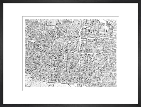 City map image made from the Copperplate Map 1559