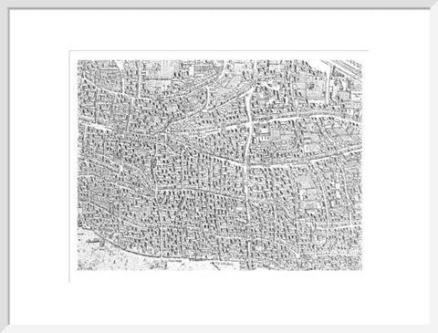 City map image made from the Copperplate Map 1559