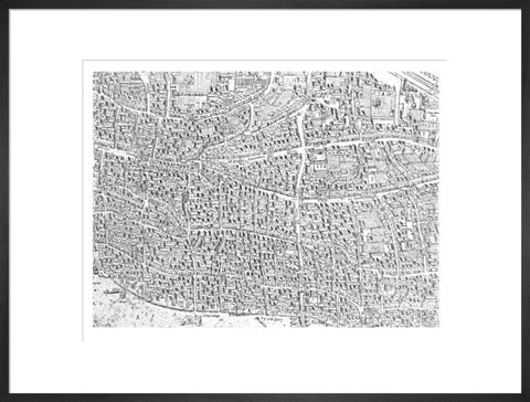 City map image made from the Copperplate Map 1559