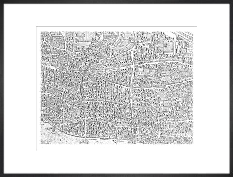 City map image made from the Copperplate Map 1559