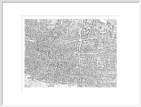 City map image made from the Copperplate Map 1559