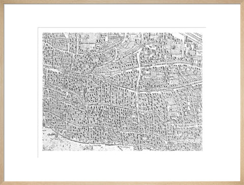 City map image made from the Copperplate Map 1559