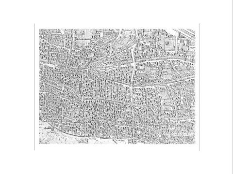 City map image made from the Copperplate Map 1559