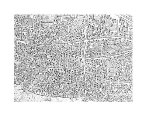 City map image made from the Copperplate Map 1559