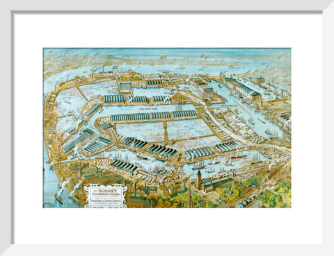 Surrey Commercial Docks 1906