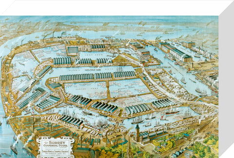 Surrey Commercial Docks 1906