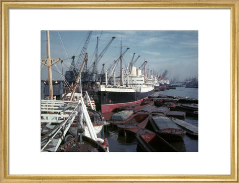 RMS Rangitiki in port 20th century