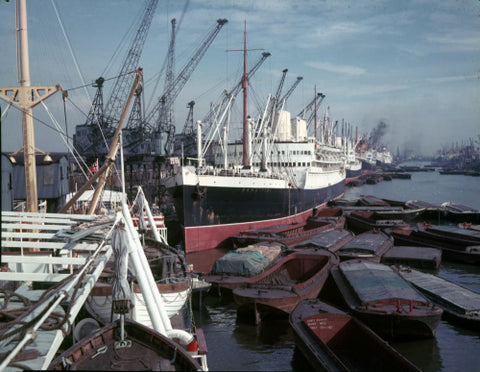 RMS Rangitiki in port 20th century