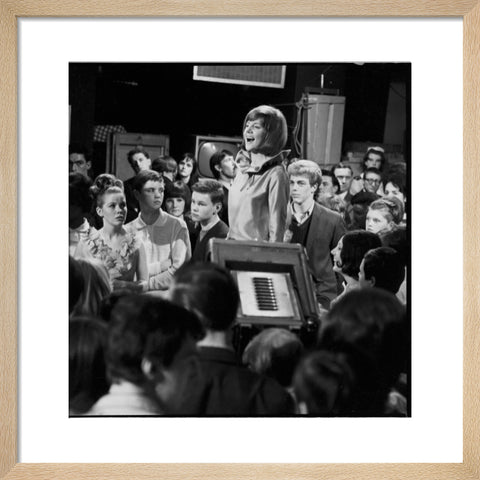 Cilla Black performs on Ready Steady Go! 1964