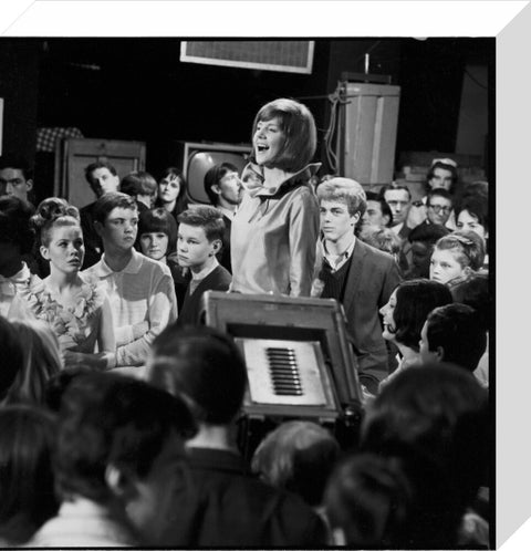 Cilla Black performs on Ready Steady Go! 1964