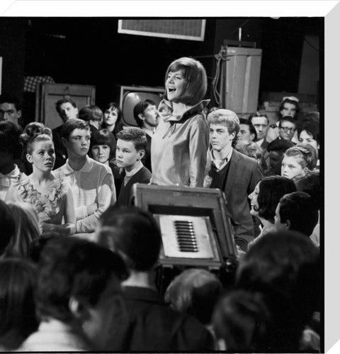 Cilla Black performs on Ready Steady Go! 1964