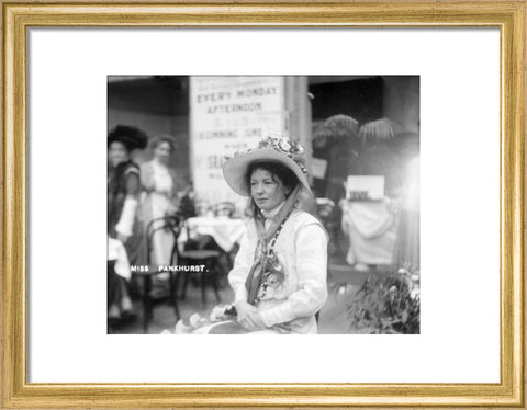 Christabel Pankhurst at The Women's Exhibition 1909